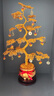 赟婭金色搖錢(qián)樹(shù)發(fā)財樹(shù)招財擺件電視酒柜輕奢高檔裝飾喬遷新居開(kāi)業(yè)禮物 金色發(fā)財樹(shù)【帶旋轉底座】53cm 曬單實(shí)拍圖