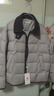 坦博爾【爆款推薦】秋冬羽絨服女輕薄短款小個(gè)子保暖外套TBF330226D 夏云灰 M (165) 曬單實(shí)拍圖