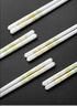 千年戀木高檔陶瓷筷子家用抗菌防霉不變形耐高溫易清洗防滑潮餐具 24.5cm黃金葉陶瓷筷【10雙裝】 曬單實(shí)拍圖