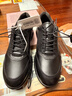 愛(ài)步（ECCO）商務(wù)休閑鞋男 透氣低幫牛皮鞋  雅仕207124 黑色(建議正碼正拍) 曬單實(shí)拍圖