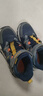特步童鞋男童保暖防滑棉鞋冬季精貂絨魔術(shù)貼運動(dòng)鞋 深邃藍/陰影灰 36 曬單實(shí)拍圖