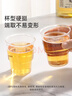 美麗雅 一次性杯子航空杯200ml*50只 食品級加厚塑料杯透明水杯飲料杯 曬單實(shí)拍圖