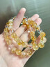 素聚天然黃塔晶黃水晶開(kāi)運招財白水晶能量情侶轉運手鏈手串紅繩禮物女 黃水晶白水晶開(kāi)運手串8MM 曬單實(shí)拍圖