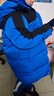 Classic Teddy精典泰迪兒童羽絨服男女童加厚保暖外套90絨冬裝白鴨絨 藍色 150  曬單實(shí)拍圖