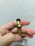 周六福（ZLF）黃金手鏈女款5D硬金沙面壓光可愛(ài)貓咪手串節日  定價(jià) 皇冠貓咪-17cm-1.33g 曬單實(shí)拍圖
