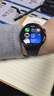 華為（HUAWEI）鴻蒙AI智能手表 HUAWEI WATCH 5 46mm基礎款 深錆色不銹鋼表殼+黑色氟橡膠表帶華為watch5智能手表 曬單實(shí)拍圖