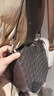 viney牛皮包包女包通勤編織包輕奢斜挎單肩包生日禮物高級感送女友老婆 曬單實(shí)拍圖