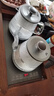 FUNORK全自動(dòng)上水電熱水壺 茶臺燒水壺家用辦公一體機茶桌茶幾嵌入式茶具電茶爐套裝 RY-10鈦灰色蒸茶款 曬單實(shí)拍圖