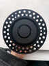 陶蓮百葉格柵75圓形預埋新風(fēng)口換氣通風(fēng)出風(fēng)口新風(fēng)空調系統排風(fēng)裝飾蓋 75型預埋黑框【黑色雙圓盤(pán)】（可調節風(fēng)量） 無(wú)規格 曬單實(shí)拍圖