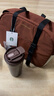 星巴克（Starbucks）杯子棕金鎏光系列棕色不銹鋼桌面水杯大容量便攜隨行杯男女士送禮 雙飲口不銹鋼桌面杯470ml 曬單實(shí)拍圖