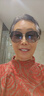 梵登路時(shí)尚防紫外線(xiàn)女士太陽(yáng)鏡開(kāi)車(chē)專(zhuān)用旅游防曬墨鏡大臉顯瘦偏光眼鏡女 黑色大方 曬單實(shí)拍圖