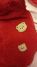 贏(yíng)一貝（Yingyibei）寶寶顆粒絨外套嬰幼兒冬裝新款童裝男童上衣冬季嬰兒衣服加厚冬款 紅色 100 曬單實(shí)拍圖