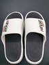 安尚芬防臭涼拖鞋男士夏季潮流戶(hù)外穿厚底防滑耐磨EVA軟底大碼拖鞋男款 白色 41-42 標準碼 曬單實(shí)拍圖