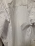 羅蒙長(cháng)袖襯衫男士商務(wù)休閑棉襯衣免燙職業(yè)正裝時(shí)尚條紋上衣 曬單實(shí)拍圖