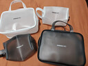 名創(chuàng  )優(yōu)品（MINISO）防水手提旅行收納包大容量差旅洗漱包男士洗漱包高端(黑色) 曬單實(shí)拍圖