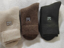 貓人3雙裝35%羊毛襪子男士襪子男冬季加厚保暖襪男毛圈襪睡眠襪男 曬單實(shí)拍圖