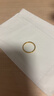 周六福碎碎冰冰足金999黃金戒指女生日禮物計價(jià)A0113247 12號 約1.9g 曬單實(shí)拍圖