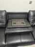 天禧派云朵7080T頭層牛皮0靠墻黑色3.0米雙電動(dòng)直排功能沙發(fā) 曬單實(shí)拍圖
