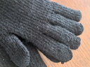 李寧（LI-NING）騎行手套冬季男女士保暖棉毛線(xiàn)針織加絨黑手套觸屏防寒電動(dòng)車(chē) 曬單實(shí)拍圖