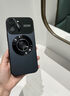 安柏?！敬盼Ъ芏弦弧窟m用iphone16pro手機殼蘋(píng)果16/15/14promax保護套超薄鏡頭全包防摔磨砂支點(diǎn)殼 【鈦黑色】360°旋轉支架丨磁吸充電丨不粘指紋 iPhone 16 ProMax 曬單實(shí)拍圖