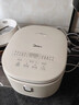 美的（Midea）低糖電飯煲 4L無(wú)涂層電飯鍋家用智能米湯分離瀝米飯煲316L不銹鋼3-8人多功能微壓蒸飯鍋MB-4E62LS 曬單實(shí)拍圖