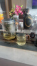 從簡(jiǎn)高端飄逸杯泡茶壺加厚耐熱玻璃磁吸自動(dòng)懶人泡茶器大容量家用沖茶 LX錐形透明550ML+四個(gè)杯子 曬單實(shí)拍圖