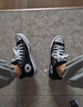 匡威（Converse）官方 莫爾登All Star帆布運動(dòng)休閑板鞋黑色A00811C A00811C 44.5 曬單實(shí)拍圖