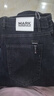 馬克華菲（MARK FAIRWHALE）牛仔褲男士冬季修身小腳褲子男時(shí)尚商務(wù)休閑褲男褲 藍灰色 32 曬單實(shí)拍圖