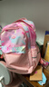 卡拉羊18/24L1-4-6年級小學(xué)生游學(xué)包輕便抑菌雙肩包女大容量?jì)和嘲?【24L】櫻花粉 （推薦身高135cm以上） 曬單實(shí)拍圖