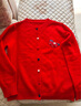 臻敘馬年大吉羊毛衫100%本命年紅色毛衣女卡通小馬生肖馬新年喜慶開(kāi)衫 曬單實(shí)拍圖