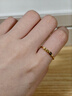 CRD克徠帝黃金戒指轉運方糖足金999戒指可轉動(dòng)光面空心送節日禮物 【11號指圈】足金戒指 HG00473 1.1g 曬單實(shí)拍圖