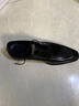 SUSTYLE高端奢侈品上班男鞋英倫韓版內增高新郎結婚禮西裝商務(wù)正裝 黑色 40 曬單實(shí)拍圖