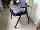 得力（deli）KF251-A辦公培訓椅職員會(huì )議椅 多功能滑動(dòng)收納寫(xiě)字椅 企業(yè)集采 曬單實(shí)拍圖