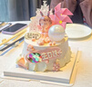 覓今生可愛(ài)安妮公主兒童生日蛋糕女孩同城配送當天配送定制新鮮蛋糕 曬單實(shí)拍圖