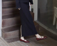 百麗（Belle）抓皺羊皮瑪麗珍鞋女2026春新商場(chǎng)同款柔軟低跟單鞋F2B1DAQ6 酒紅色 37 (235mm) 曬單實(shí)拍圖