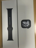 Apple/蘋(píng)果 Watch S11 智能手表GPS款42毫米亮黑色鋁金屬表殼黑色運動(dòng)型表帶S/M MEU94CH/B 曬單實(shí)拍圖