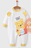 迪士尼嬰兒衣服連體衣新生兒春秋季爬爬服包屁睡衣純棉滿(mǎn)月寶寶百天秋冬 曬單實(shí)拍圖