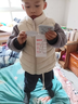 鴨鴨（YAYA）兒童羽絨馬甲男女童秋冬內外穿中大童裝輕薄校服神器背心外套K 米白色 130 130/64(130) 曬單實(shí)拍圖