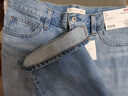 優(yōu)衣庫合作款/男裝直筒牛仔褲/水洗產(chǎn)品丹寧褲長(cháng)褲487742 63 天藍色 31 /170/78A 曬單實(shí)拍圖