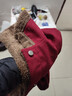 燈芯絨外套女冬季加絨保暖加厚百搭時(shí)尚減齡寬松顯瘦遮肚子媽媽裝 紅色 2XL 【建議115-130斤】 曬單實(shí)拍圖