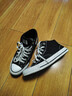 匡威（Converse）官方 莫爾登All Star帆布運動(dòng)休閑板鞋黑色A00811C A00811C 41 曬單實(shí)拍圖