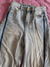 熱風(fēng)（Hotwind）直筒寬松牛仔褲女2026年春季新款時(shí)尚撞色牛仔褲柔軟垂感長(cháng)褲 06蘭色 25 曬單實(shí)拍圖