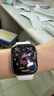 Apple/蘋(píng)果 Watch S11 智能手表GPS款42毫米玫瑰金色鋁金屬表殼淡桃粉色運動(dòng)型表帶S/M MEUN4CH/B 曬單實(shí)拍圖