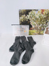 頂瓜瓜100%純棉襪子男冬季10A抗菌防臭吸汗透氣百搭全棉中筒商務(wù)休閑襪 曬單實(shí)拍圖