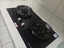 榮事達（Royalstar）家用燃氣灶天然氣灶雙灶嵌入式一級能效 5.2kW九腔鴛鴦超大火力猛火灶雙灶嵌兩用灶具JZT-B57 曬單實(shí)拍圖