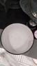 千年戀木5英寸陶瓷碗飯碗中式白碗家用防燙面碗湯碗可微波 TCW0012 曬單實(shí)拍圖
