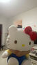 赟婭正版hellokitty玩偶三麗鷗公仔KT貓毛絨玩具抱睡枕女生情人節禮物 正版HelloKitty20寸（約66cm） 曬單實(shí)拍圖
