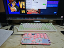 KUJI樹(shù)莓派hitbox鍵盤(pán)街霸6游戲搖桿pc電腦拳皇98街機搖桿steam覆蓋ps4真人快打switch手柄安卓無(wú)延遲 A13矮軸靜音透明白鍵格斗版 曬單實(shí)拍圖