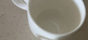 品聚德（PURJADE）唐山骨瓷咖啡杯碟家用簡(jiǎn)約下午茶杯早餐杯陶瓷咖啡拿鐵杯帶碟定制 2個(gè)裝骨瓷澳式咖啡杯（不帶碟） 曬單實(shí)拍圖