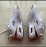 耐克NIKE休閑鞋女子氣墊AIR MAX NUAXIS運動(dòng)鞋HF1233-103白黑37.5 曬單實(shí)拍圖
